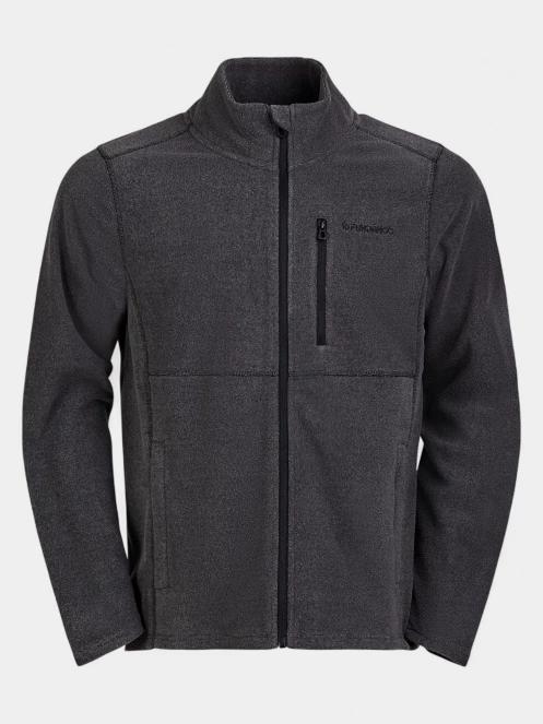 Fundango Jeffrey Fullzip Fleece férfi polár pulóver fekete színben 8