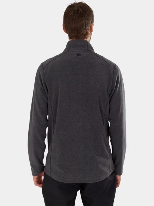 Fundango Jeffrey Fullzip Fleece férfi polár pulóver fekete színben 3