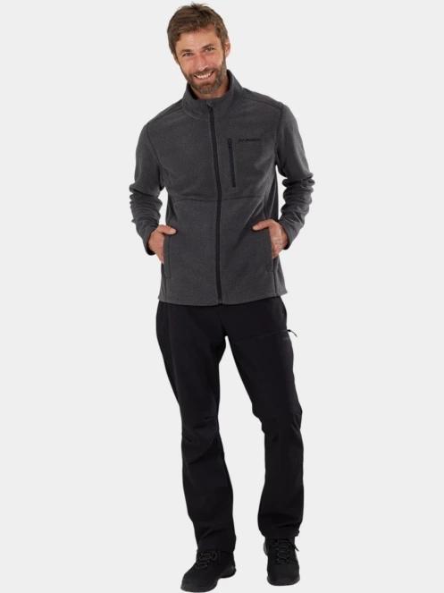 Fundango Jeffrey Fullzip Fleece férfi polár pulóver fekete színben 4