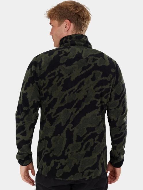 Fundango Nestor II Fleece Jacket férfi polár pulóver fekete színben 3