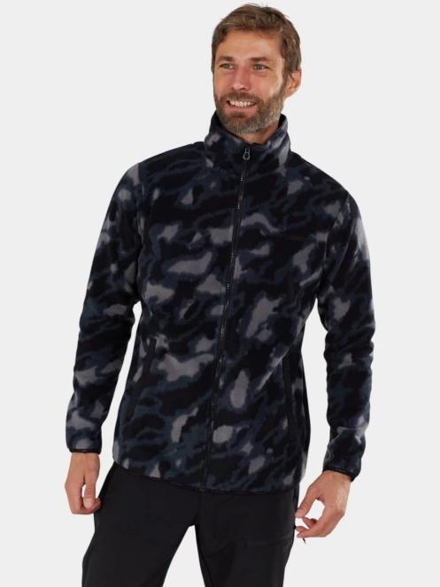 Fundango Nestor II Fleece Jacket férfi polár pulóver szürke színben 5