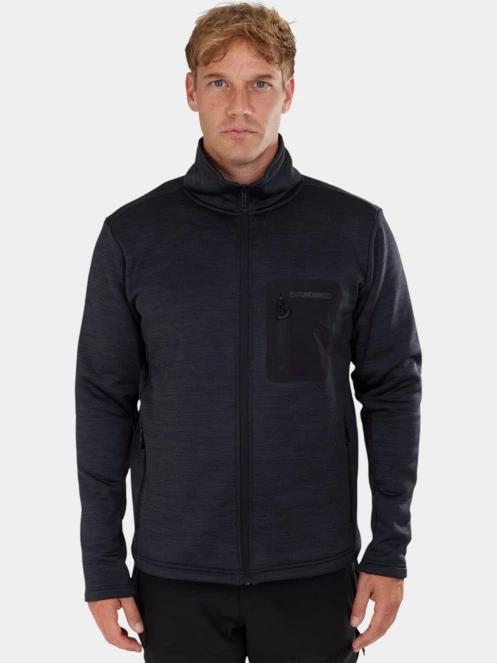 Fundango Revolution Fullzip Fleece férfi polár pulóver fekete színben 2
