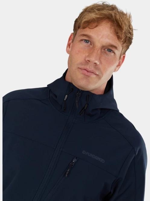 Fundango Fairbanks Softhsell Jacket férfi softshell kabát sötétkék színben 5
