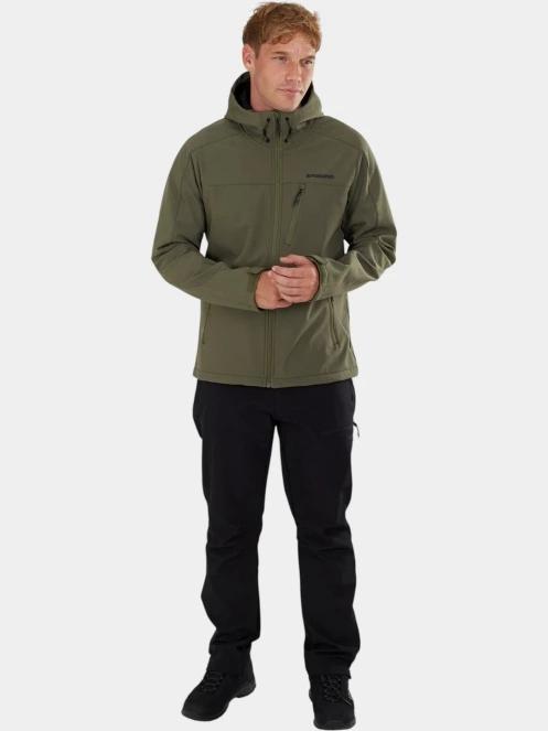 Fundango Fairbanks Softhsell Jacket férfi softshell kabát oliva színben 4