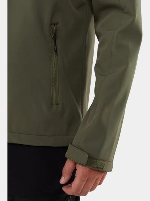 Fundango Fairbanks Softhsell Jacket férfi softshell kabát oliva színben 6