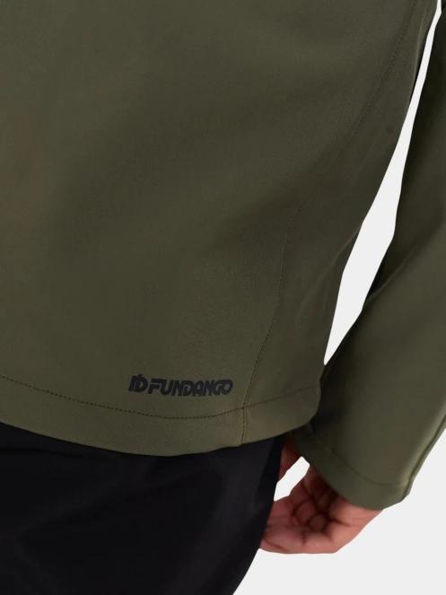 Fundango Fairbanks Softhsell Jacket férfi softshell kabát oliva színben 7