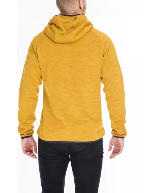 Fundango HERMON Hooded Fleece férfi polár pulóver narancssárga színben 3