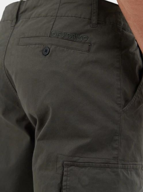 Fundango Chuck Cargo Pants férfi cargo nadrág oliva színben 6