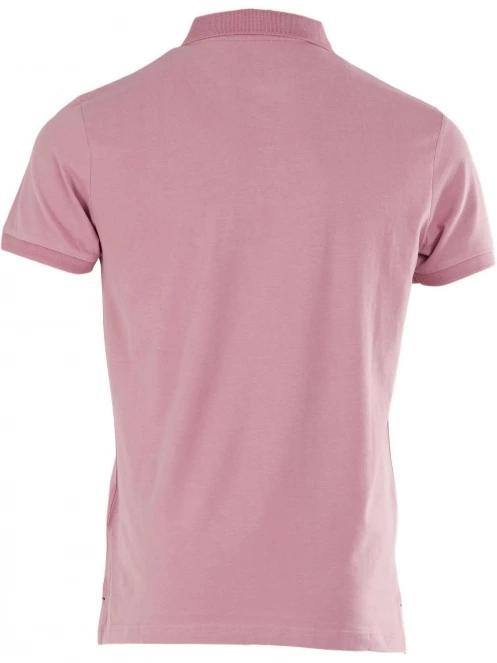Fundango Incognito Mono Poloshirt férfi galléros póló lila színben 8