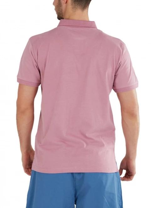 Fundango Incognito Mono Poloshirt férfi galléros póló lila színben 3