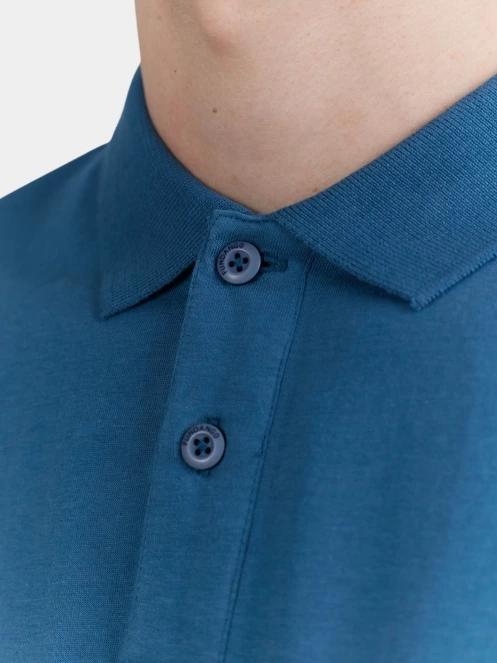 Fundango Incognito Mono Poloshirt férfi galléros póló kék színben 5
