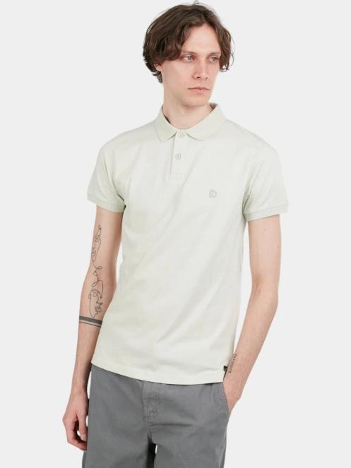 Fundango Incognito Mono Poloshirt férfi galléros póló zöld színben 5