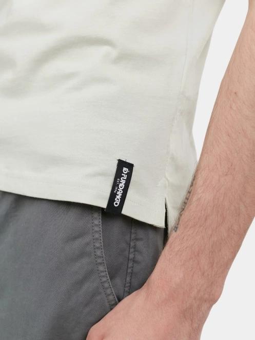 Fundango Incognito Mono Poloshirt férfi galléros póló zöld színben 7