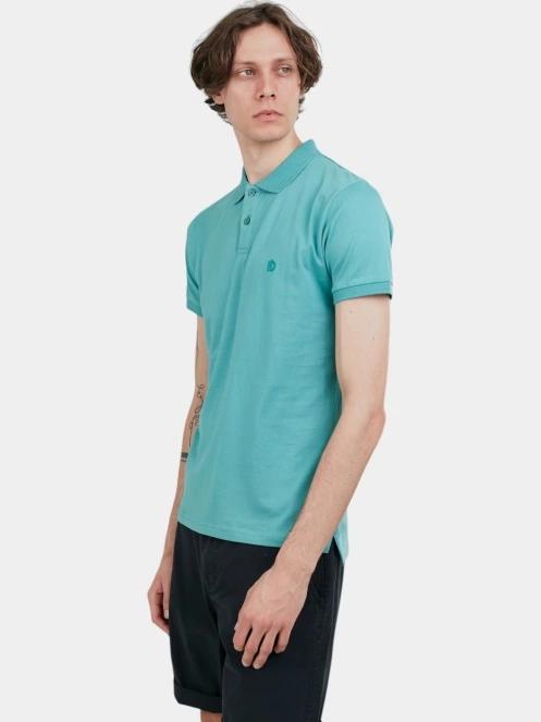 Fundango Incognito Mono Poloshirt férfi galléros póló zöld színben 5