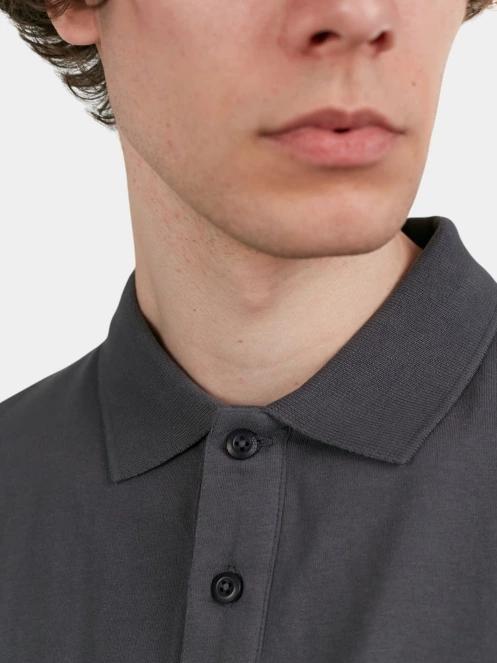 Fundango Incognito Mono Poloshirt férfi galléros póló szürke színben 6