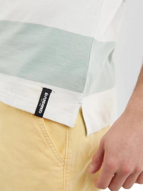 Fundango Incognito Stripe Poloshirt férfi galléros póló világoskék színben 6