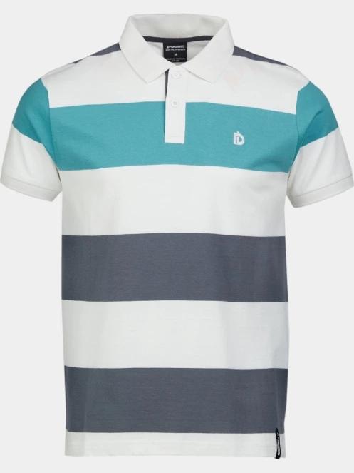 Fundango Incognito Stripe Poloshirt férfi galléros póló zöld színben 7
