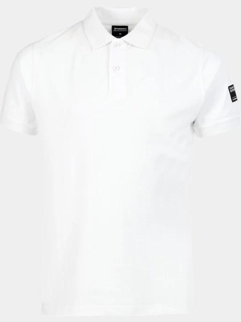 Fundango Insignia Poloshirt férfi galléros póló fehér színben 7
