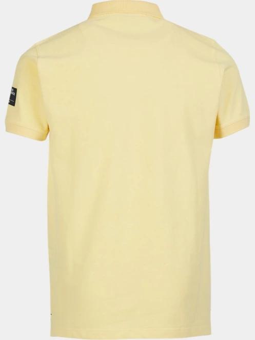 Fundango Insignia Poloshirt férfi galléros póló sárga színben 8