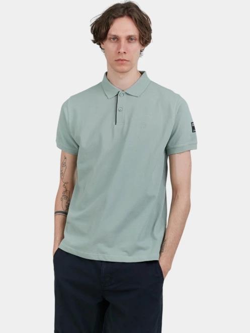 Fundango Insignia Poloshirt férfi galléros póló zöld színben 2