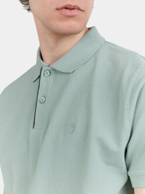 Fundango Insignia Poloshirt férfi galléros póló zöld színben 5