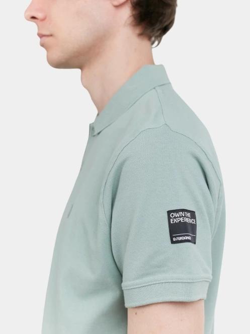 Fundango Insignia Poloshirt férfi galléros póló zöld színben 6