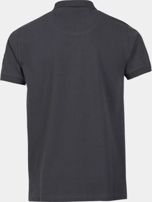 Fundango Insignia Poloshirt férfi galléros póló szürke színben 8