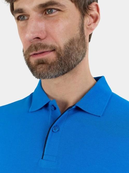 Fundango Insignia Poloshirt férfi galléros póló kék színben 5