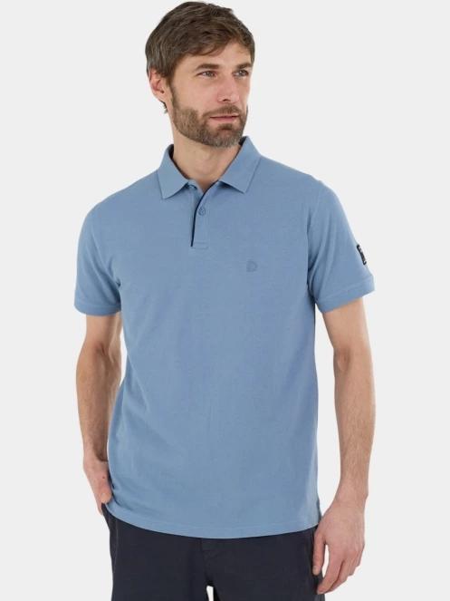 Fundango Insignia Poloshirt férfi galléros póló világoskék színben 2