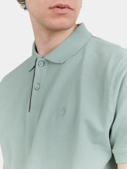 Fundango Insignia Poloshirt férfi galléros póló zöld színben 5