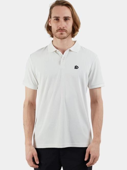 Fundango Zeno Tech Poloshirt férfi rövid ujjú sport póló fehér színben 2