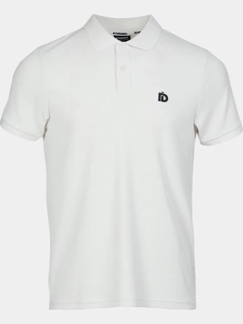 Fundango Zeno Tech Poloshirt férfi rövid ujjú sport póló fehér színben 8