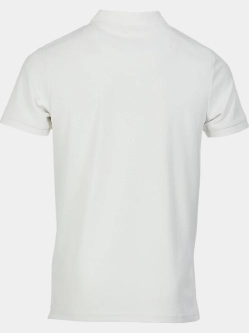 Fundango Zeno Tech Poloshirt férfi rövid ujjú sport póló fehér színben 9