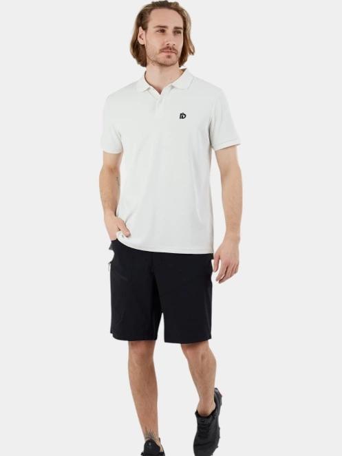 Fundango Zeno Tech Poloshirt férfi rövid ujjú sport póló fehér színben 4