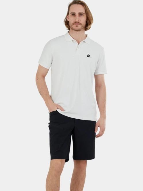 Fundango Zeno Tech Poloshirt férfi rövid ujjú sport póló fehér színben 5