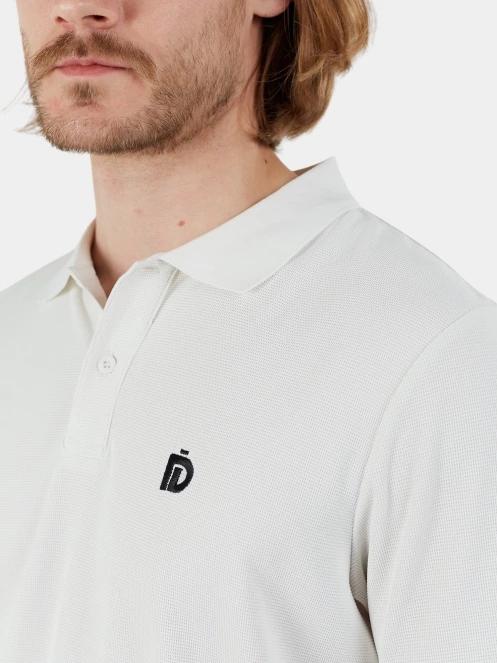 Fundango Zeno Tech Poloshirt férfi rövid ujjú sport póló fehér színben 6