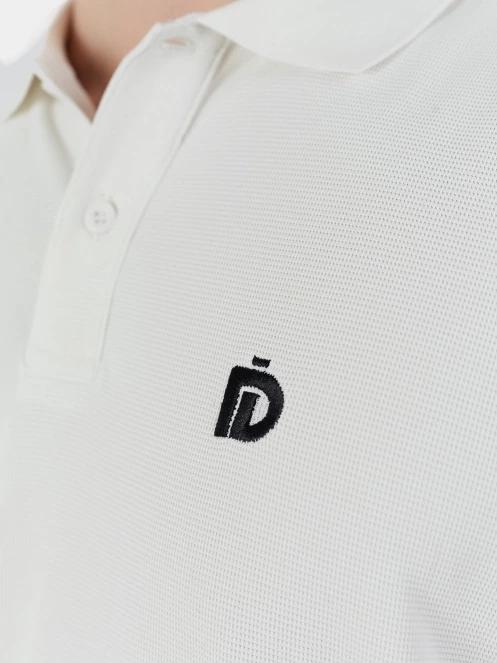 Fundango Zeno Tech Poloshirt férfi rövid ujjú sport póló fehér színben 7