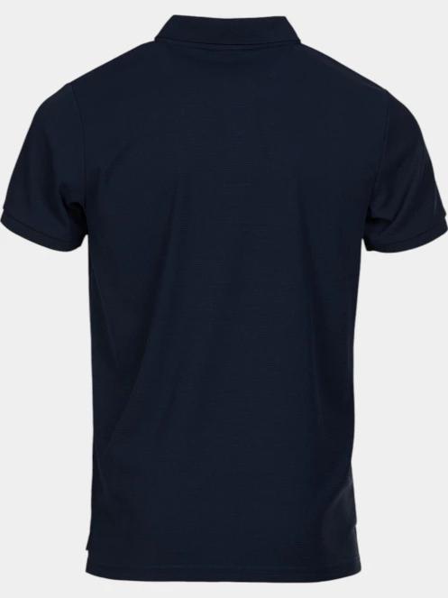 Fundango Zeno Tech Poloshirt férfi rövid ujjú sport póló sötétkék színben 8