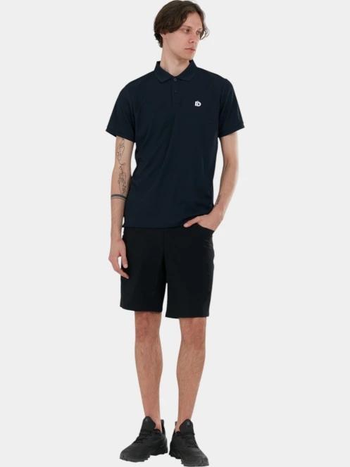 Fundango Zeno Tech Poloshirt férfi rövid ujjú sport póló sötétkék színben 4