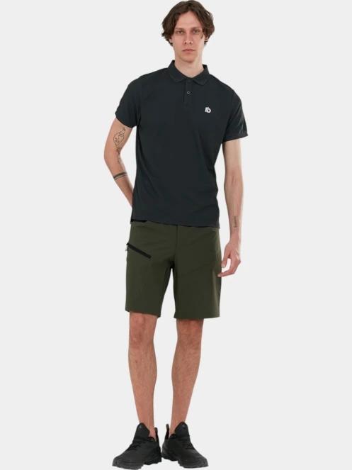 Fundango Zeno Tech Poloshirt férfi rövid ujjú sport póló szürke színben 4