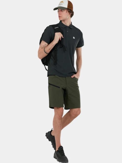 Fundango Zeno Tech Poloshirt férfi rövid ujjú sport póló szürke színben 5