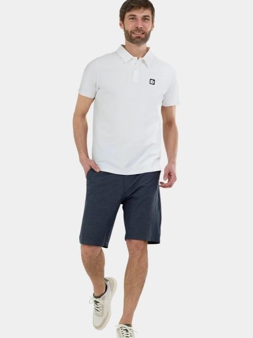 Fundango Zeno II Tech Poloshirt férfi galléros sport póló fehér színben 4