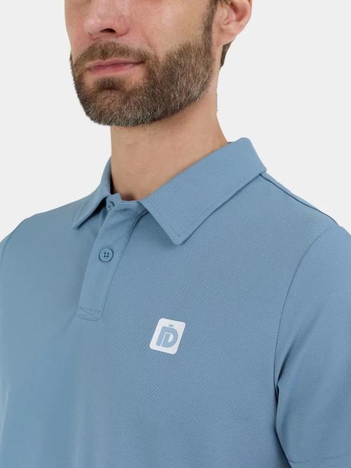 Fundango Zeno II Tech Poloshirt férfi galléros sport póló kék színben 5