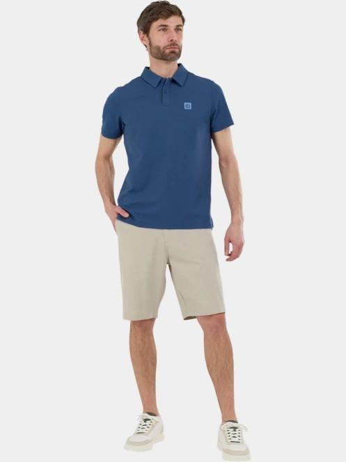 Fundango Zeno II Tech Poloshirt férfi galléros sport póló sötétkék színben 4