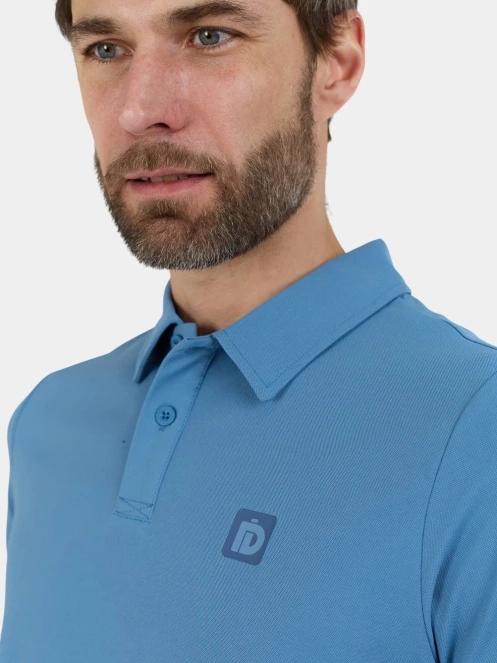 Fundango Zeno II Tech Poloshirt férfi galléros sport póló kék színben 5