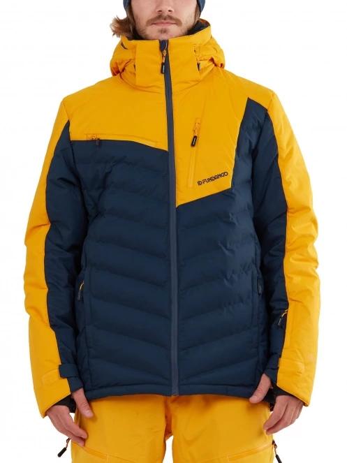 Fundango Willow Padded Jacket férfi síkabát narancssárga színben 2