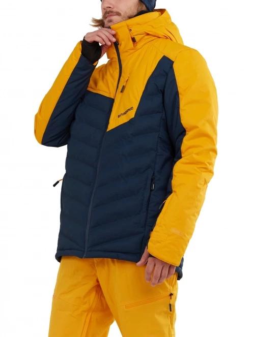 Fundango Willow Padded Jacket férfi síkabát narancssárga színben 4