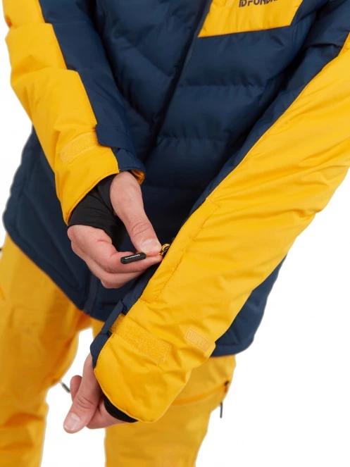 Fundango Willow Padded Jacket férfi síkabát narancssárga színben 7