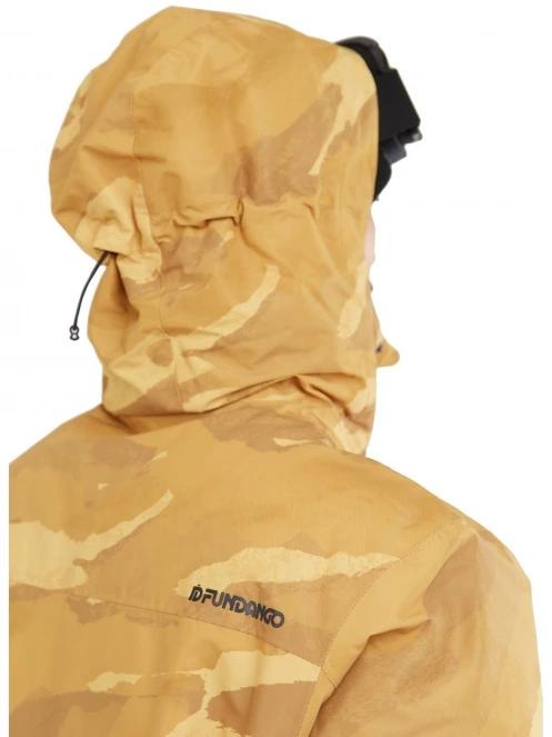 Fundango Tilbury Logo Anorak férfi síkabát narancssárga színben 10