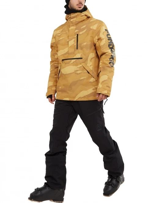 Fundango Tilbury Logo Anorak férfi síkabát narancssárga színben 4